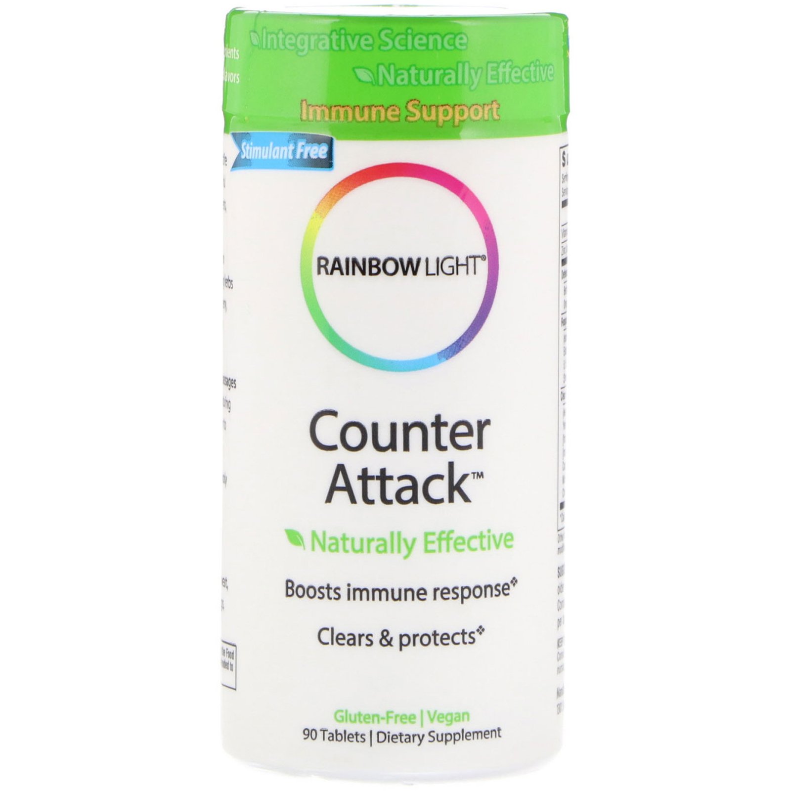 Rainbow Light, Contra-ataque, 90 comprimidos