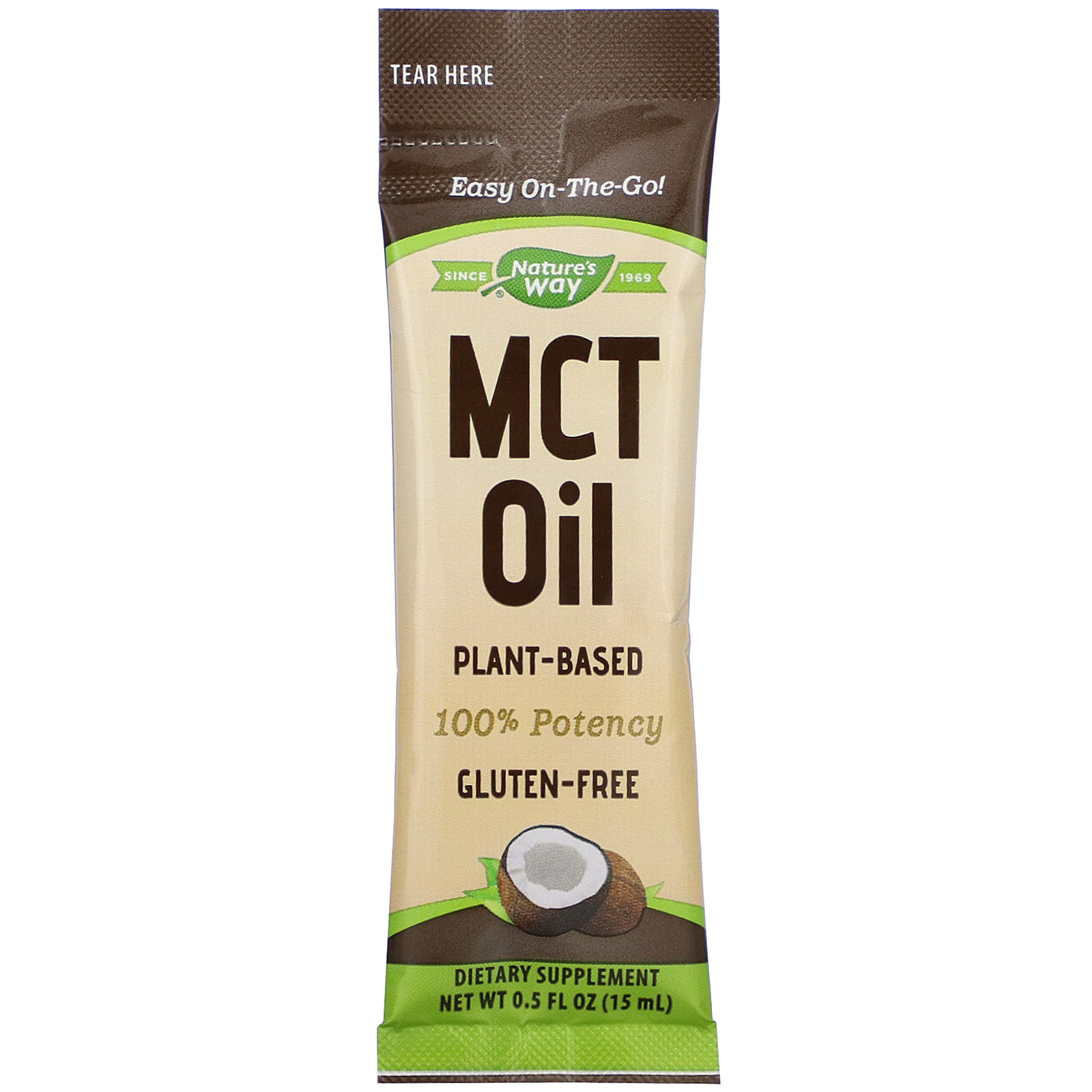 Nature's Way, Óleo de TCM, 18 Pacotes, 15 ml Cada - Imagem 3