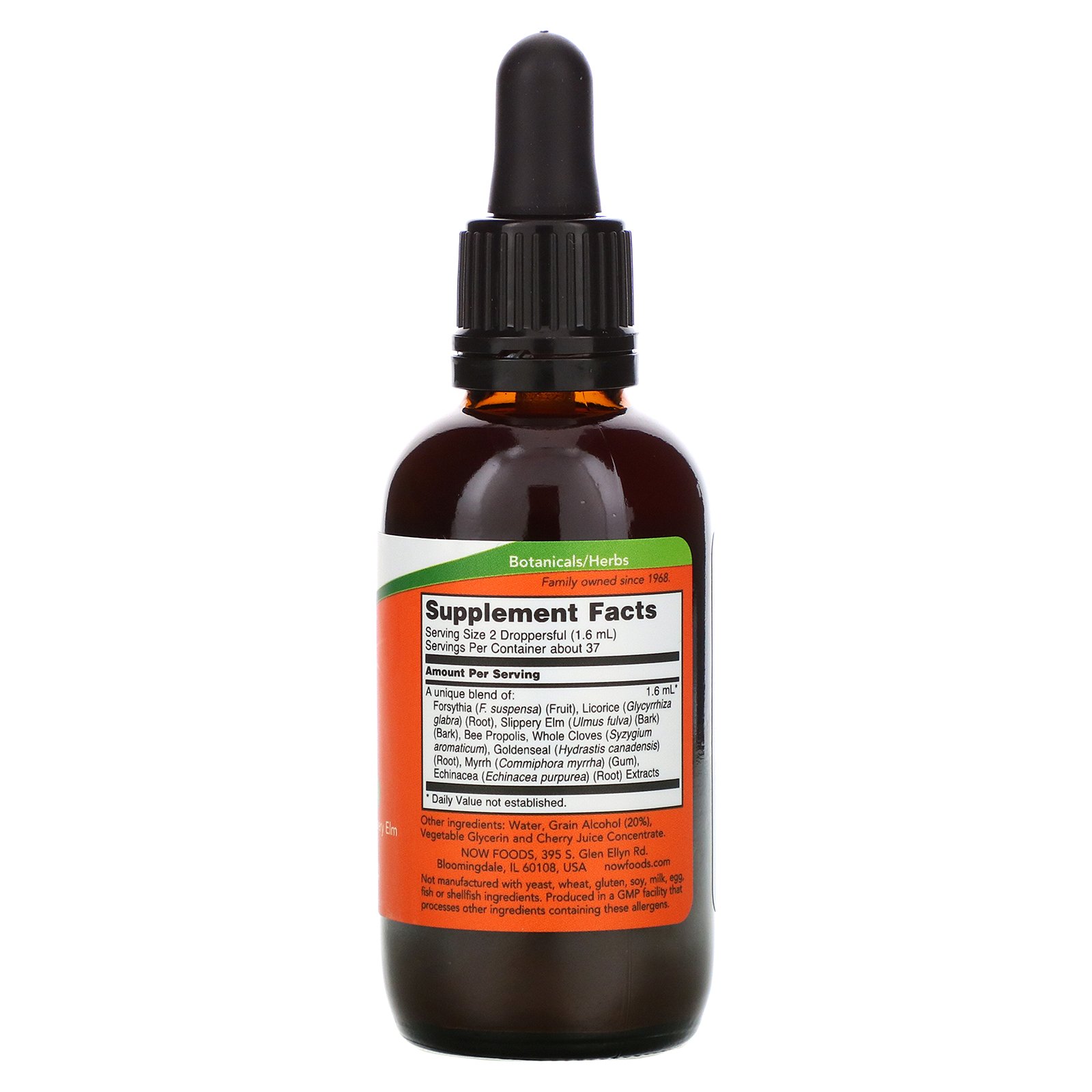Now Foods, Extrato de Própolis Plus, 2 fl oz (60 ml) - Imagem 2