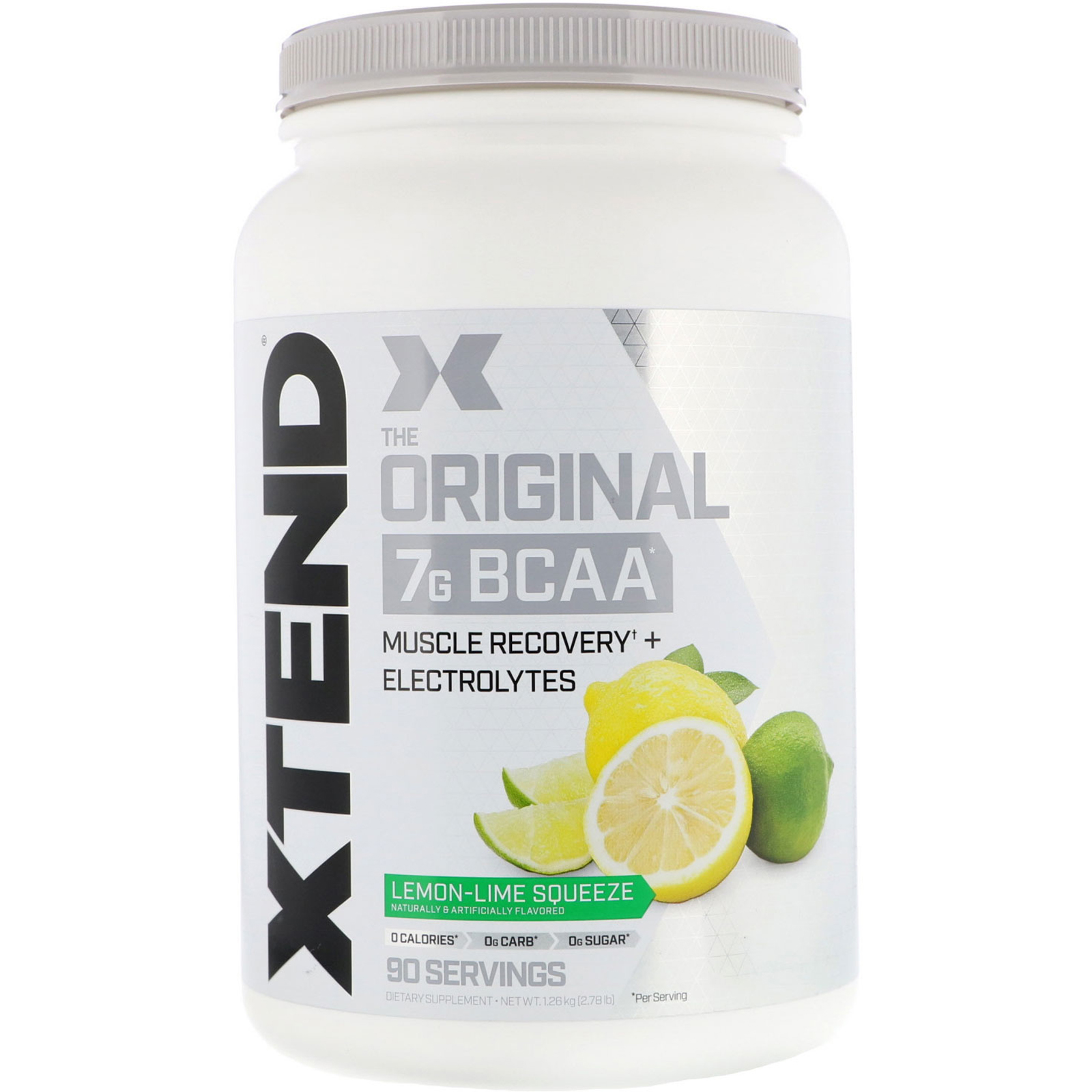 Scivation, Xtend, O Original 7G BCAA, Lemon-Lime Squeeze, 1,26 kg (2,78 lb)