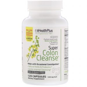 Comprar health plus, super colon cleanse, 530 mg, 120 capsules preço no brasil desintoxicação & limpeza limpeza do cólon suplemento importado loja 31 online promoção -
