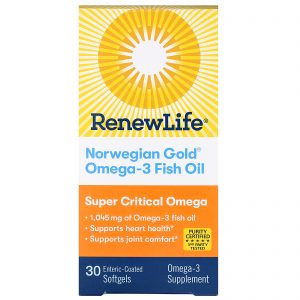 Comprar renew life, norwegian gold omega-3 fish oil, 1,045 mg, 30 enteric-coated softgels preço no brasil ômega 3 óleo de peixe suplementos nutricionais suplemento importado loja 307 online promoção -