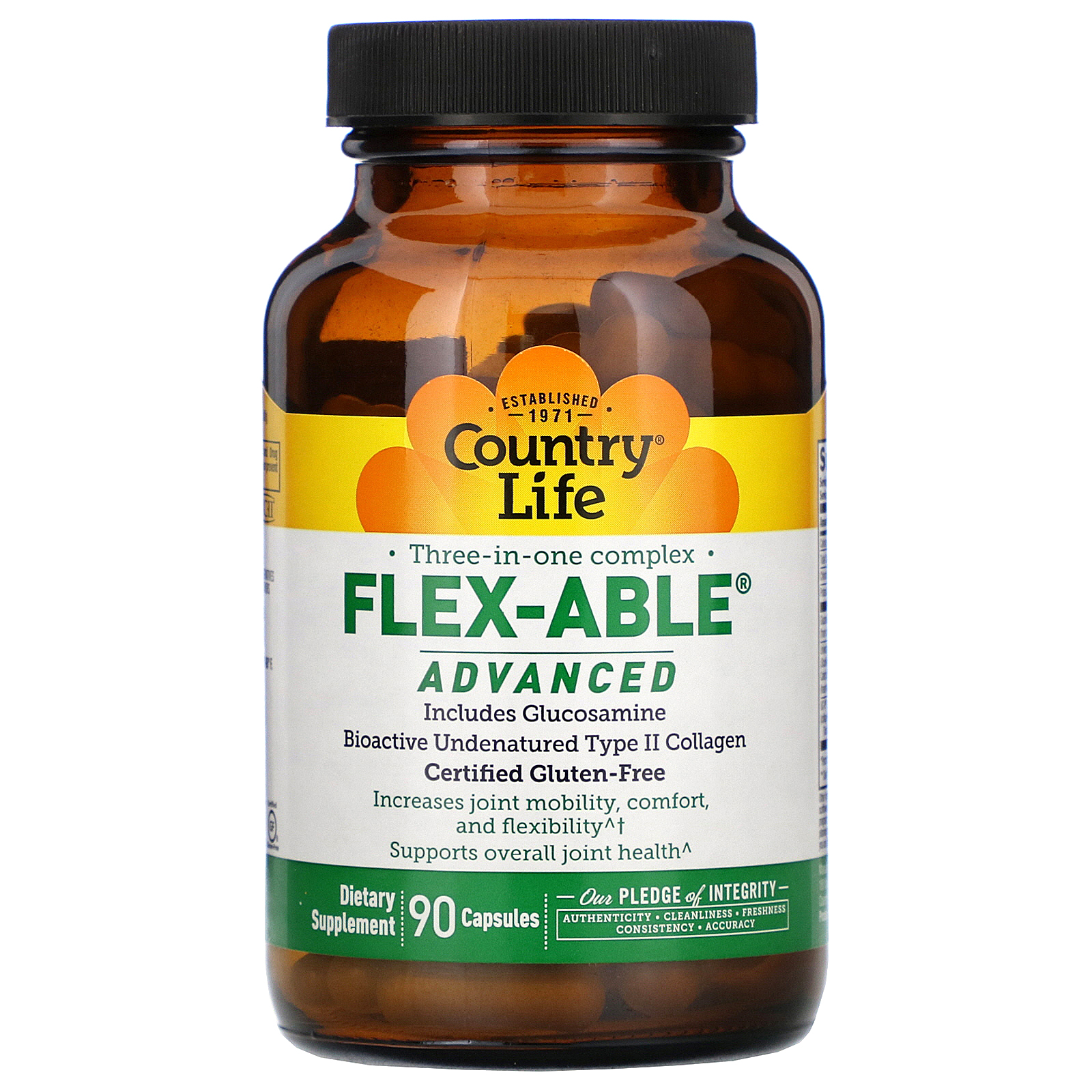 Country Life, Flex-Able Advanced, 90 Capsules