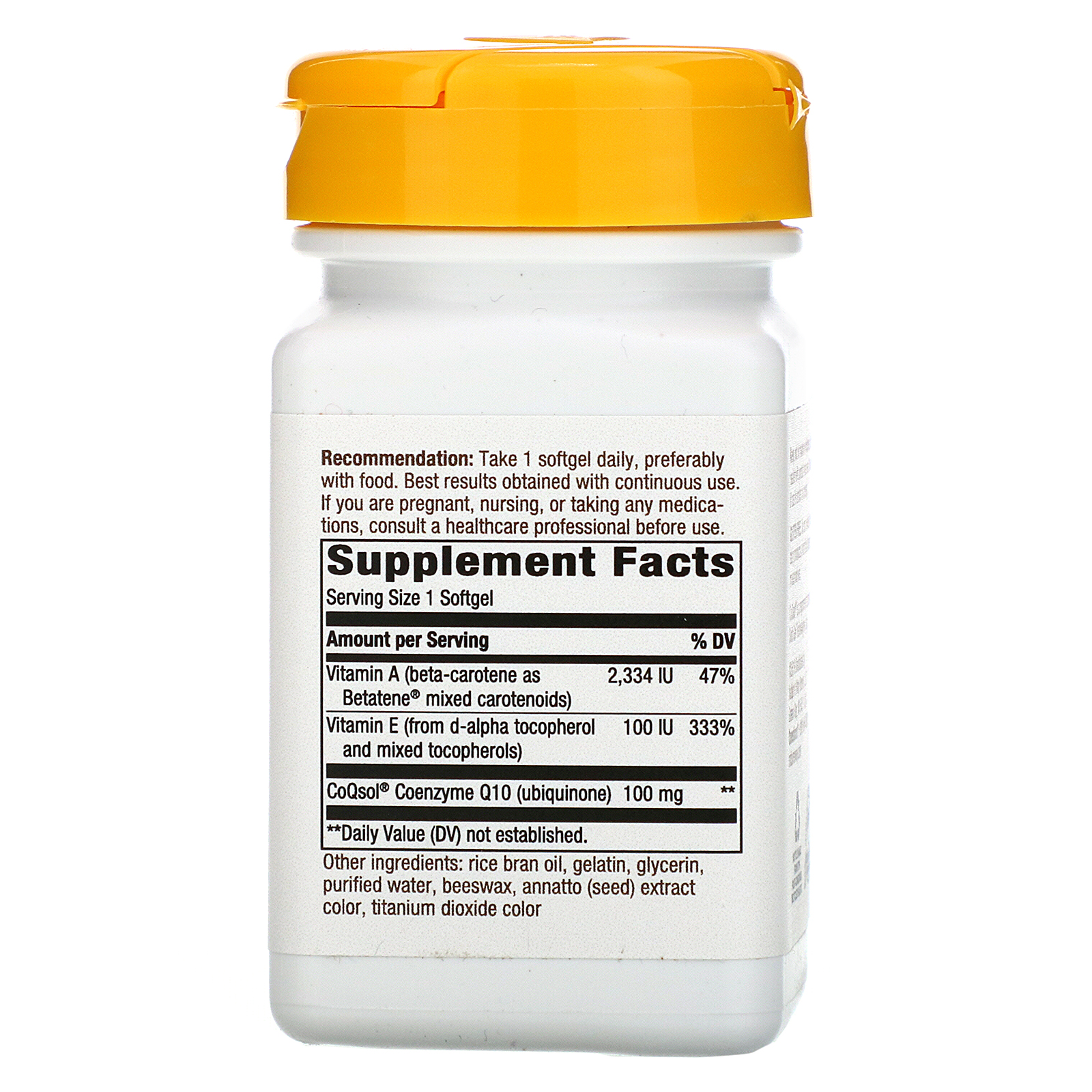 Nature's Way, CoQ10, 100 mg, 30 cápsulas softgel - Imagem 2