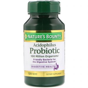Comprar nature's bounty, probiótico acidophilus, 120 comprimidos preço no brasil acidophilus probiotics suplementos em oferta vitamins & supplements suplemento importado loja 75 online promoção -