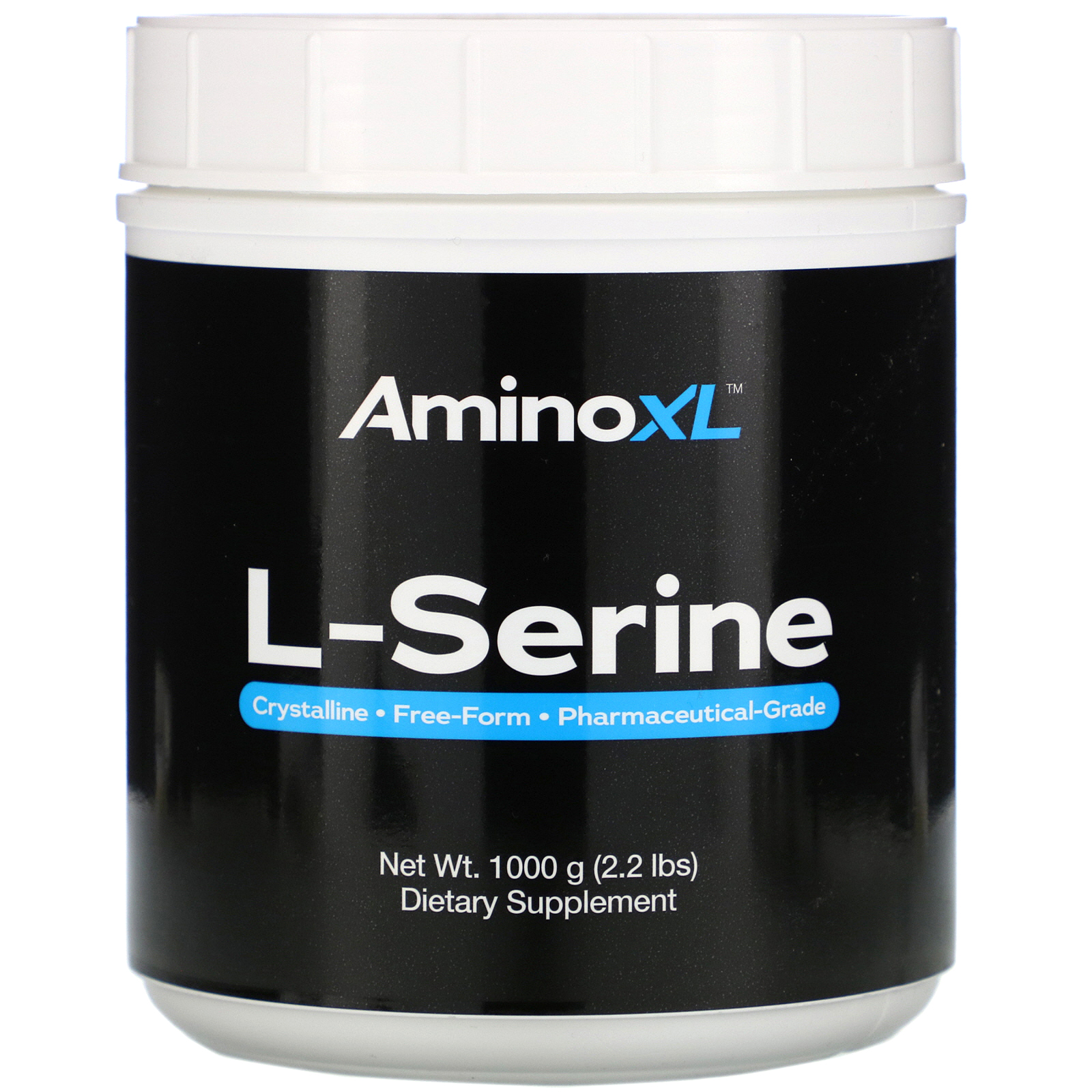 AminoXL, L-Serina, 1.000 g (2,2 lbs)