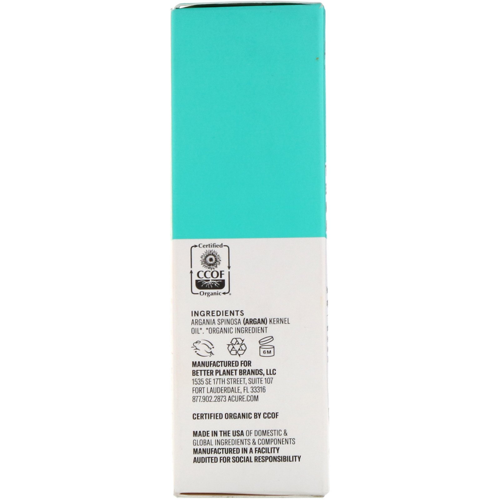 Acure, Óleo de Argan Marroquino The Essentials, 30 ml - Imagem 3