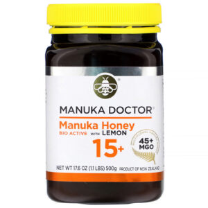 Comprar manuka doctor, manuka honey bio active with lemon 15+, mgo 45+, 17. 6 oz (500 g) preço no brasil alimentos & lanches mel de manuka suplemento importado loja 87 online promoção -