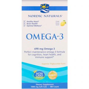 Comprar nordic naturals, ômega-3, limão, 690 mg, 180 softgels preço no brasil ômega 3 óleo de peixe suplementos nutricionais suplemento importado loja 17 online promoção -