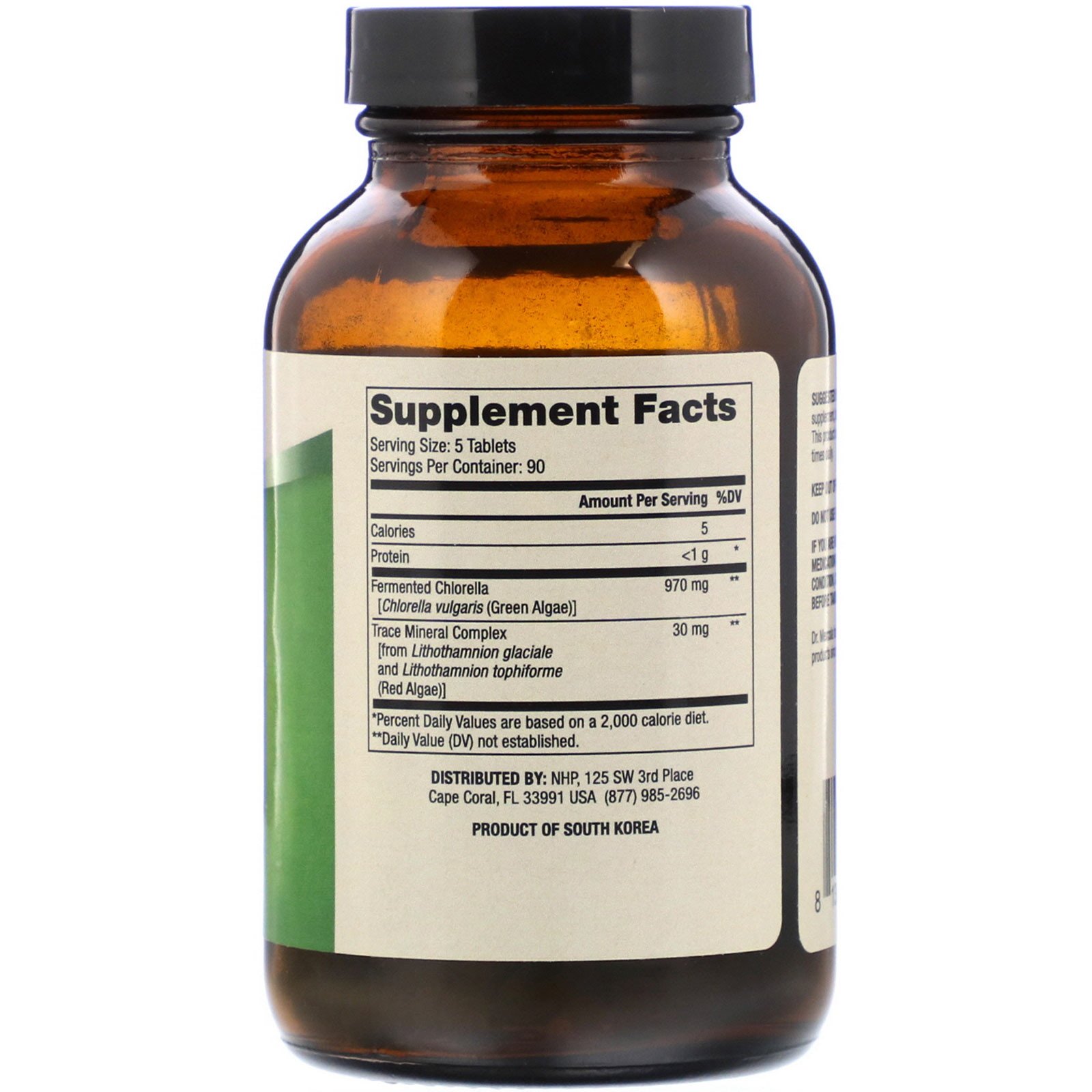 Dr. Mercola, Chlorella Fermentada, 450 Comprimidos - Imagem 2