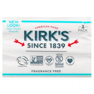 Comprar kirk's, gentle castile soap bar, fragrance free, 3 bars, 4. 0 oz (113 g) each preço no brasil banho banho & beleza sabonete de castela sabonetes suplemento importado loja 33 online promoção -