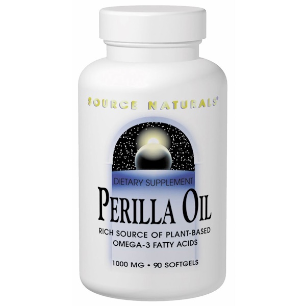 Source Naturals, Óleo de Perila, 1000 mg, 90 Cápsulas Gelatinosas