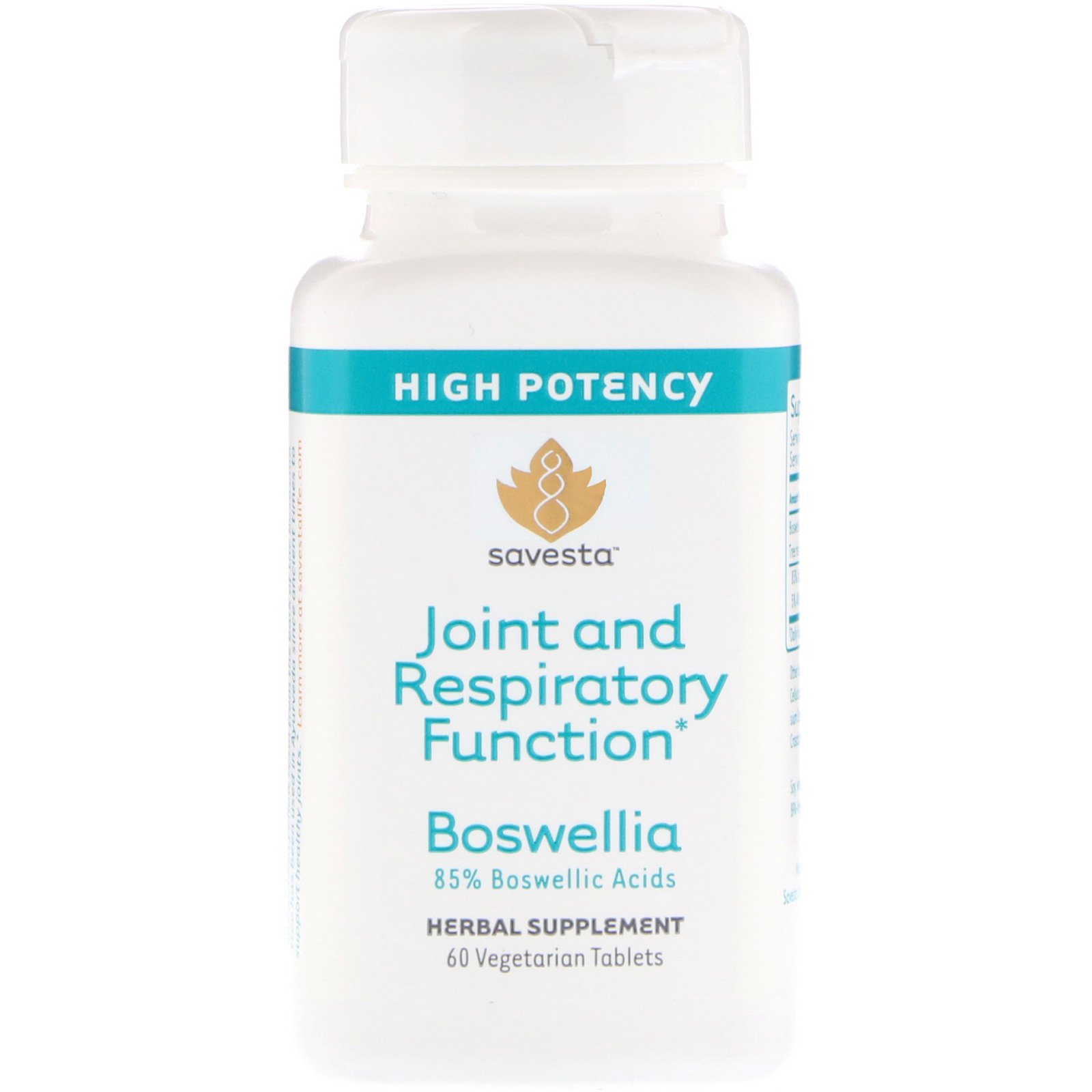 Savesta, Boswellia, 60 Comprimidos de Origem Vegetal