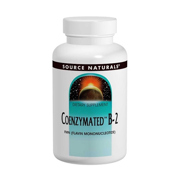 Source Naturals, Coenzymated B-2, sublingual, 60 comprimidos