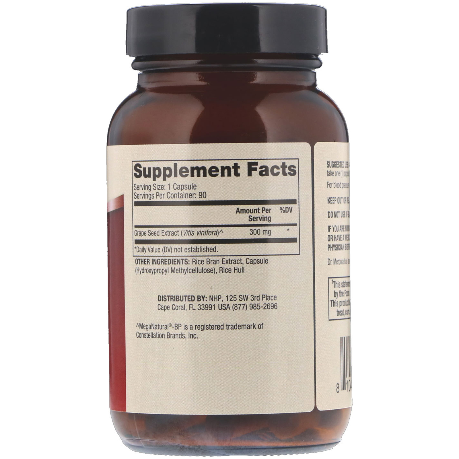 Dr. Mercola, Suporte para Pressão Arterial, 90 Cápsulas - Imagem 2