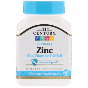 Comprar 21st century, zinc plus vitamins c & b-6, cherry flavor, 90 chewable tablets preço no brasil vitaminas e minerais zinco suplemento importado loja 15 online promoção -