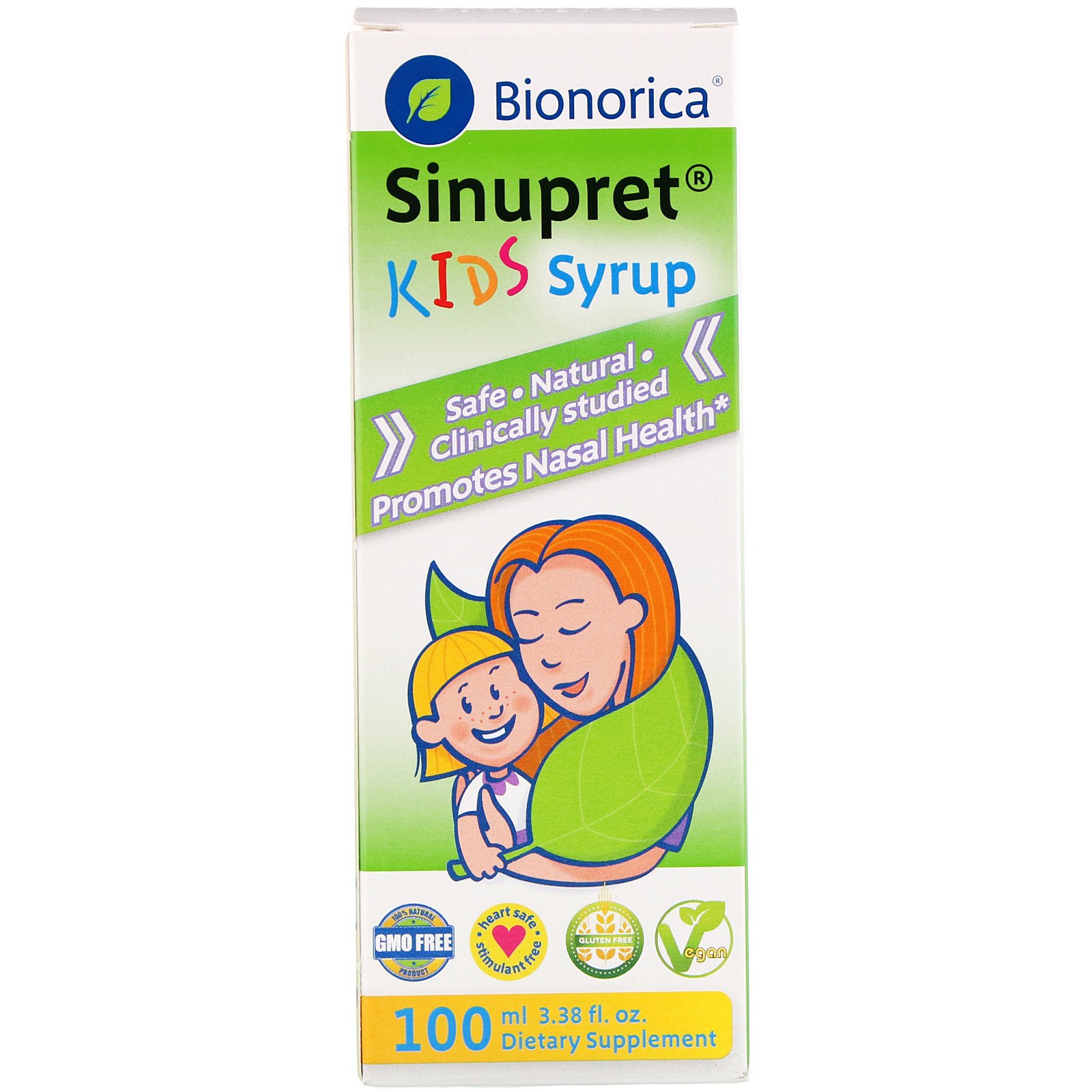 Bionorica, Xarope Sinupret Kids, 100 ml (3,38 fl oz)