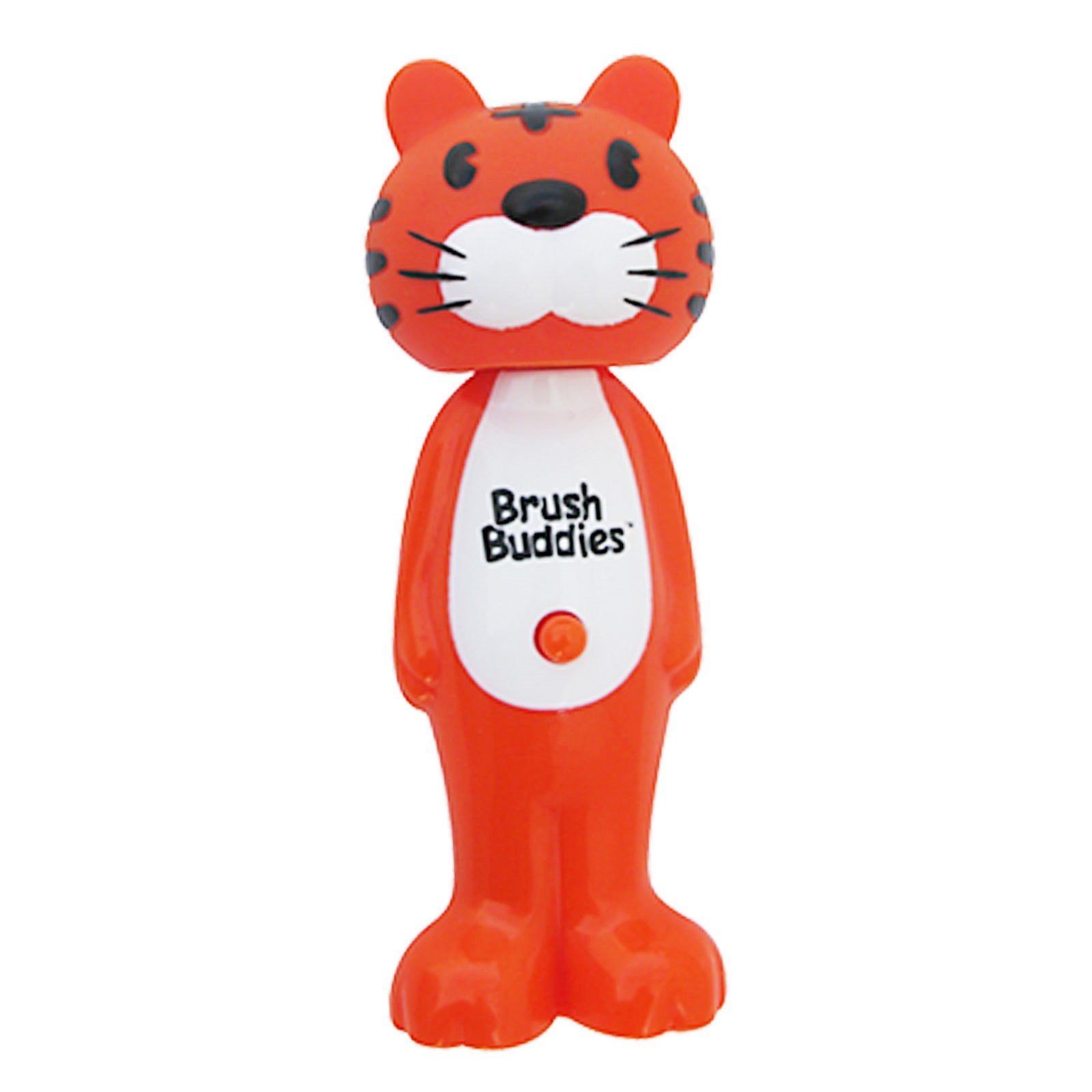 Brush Buddies, Com Tampinha, Tigre Tobias Dentuço, Macia, 1 Escova