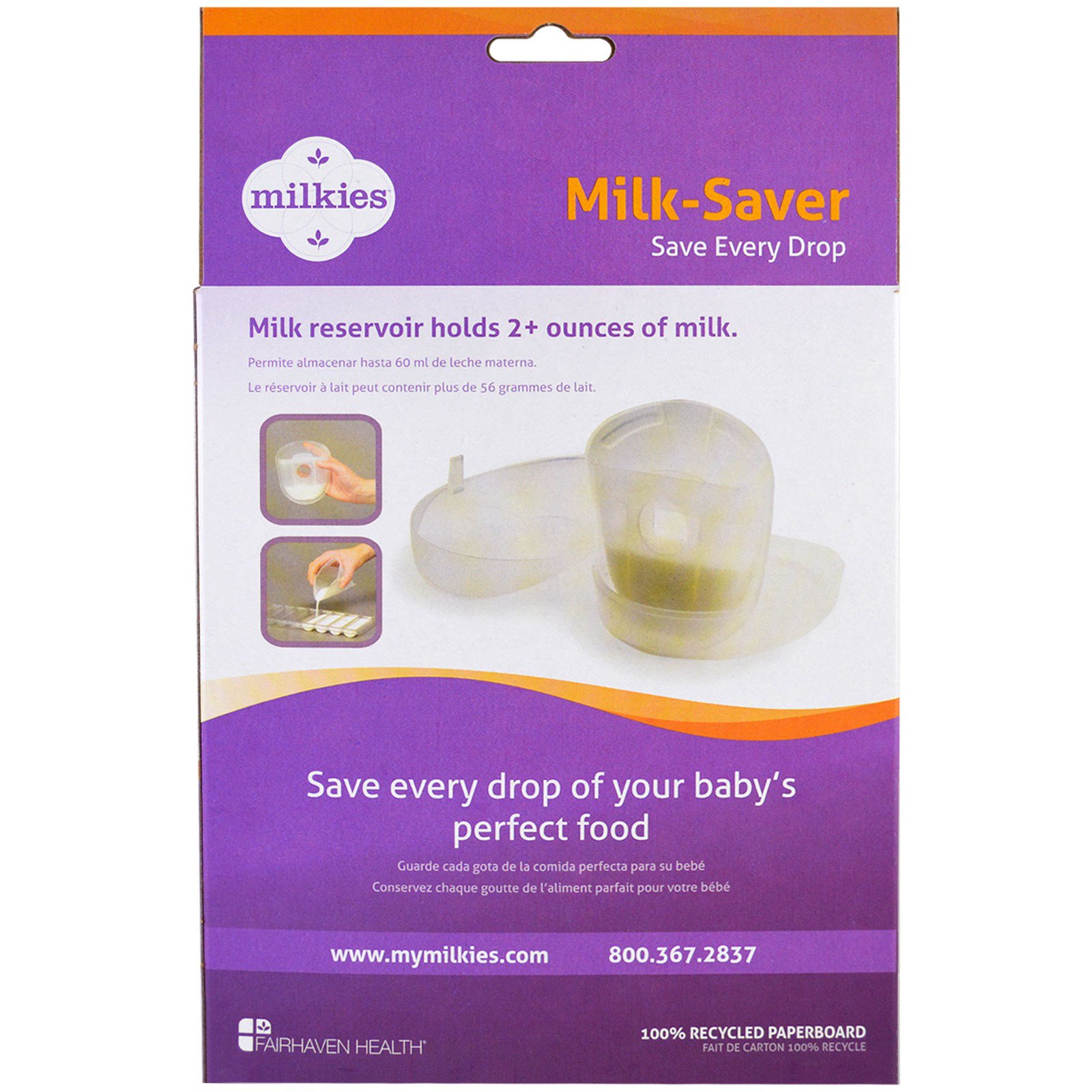 Fairhaven Health, Milkies, Economizador de Leite - Imagem 3