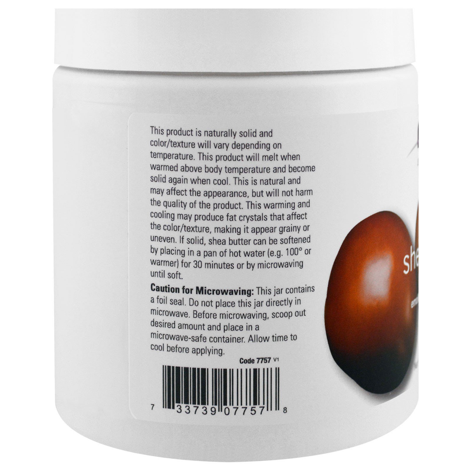 Now Foods, Soluções, Manteiga de Karité, 454 ml (16 fl oz) - Imagem 3