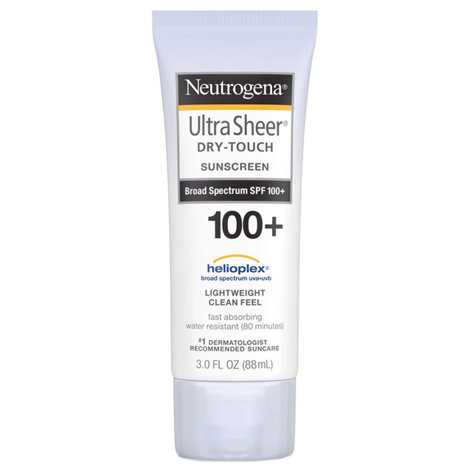 Neutrogena, Protetor solar ultrapuro, de toque seco FPS 100+, 3 fl oz (88 ml)