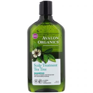 Comprar avalon organics, xampu, tratamento do chá para couro cabeludo, 11 fl oz (325 ml) preço no brasil banho & beleza cuidados com os cabelos shampoo orgânico xampu suplemento importado loja 9 online promoção -