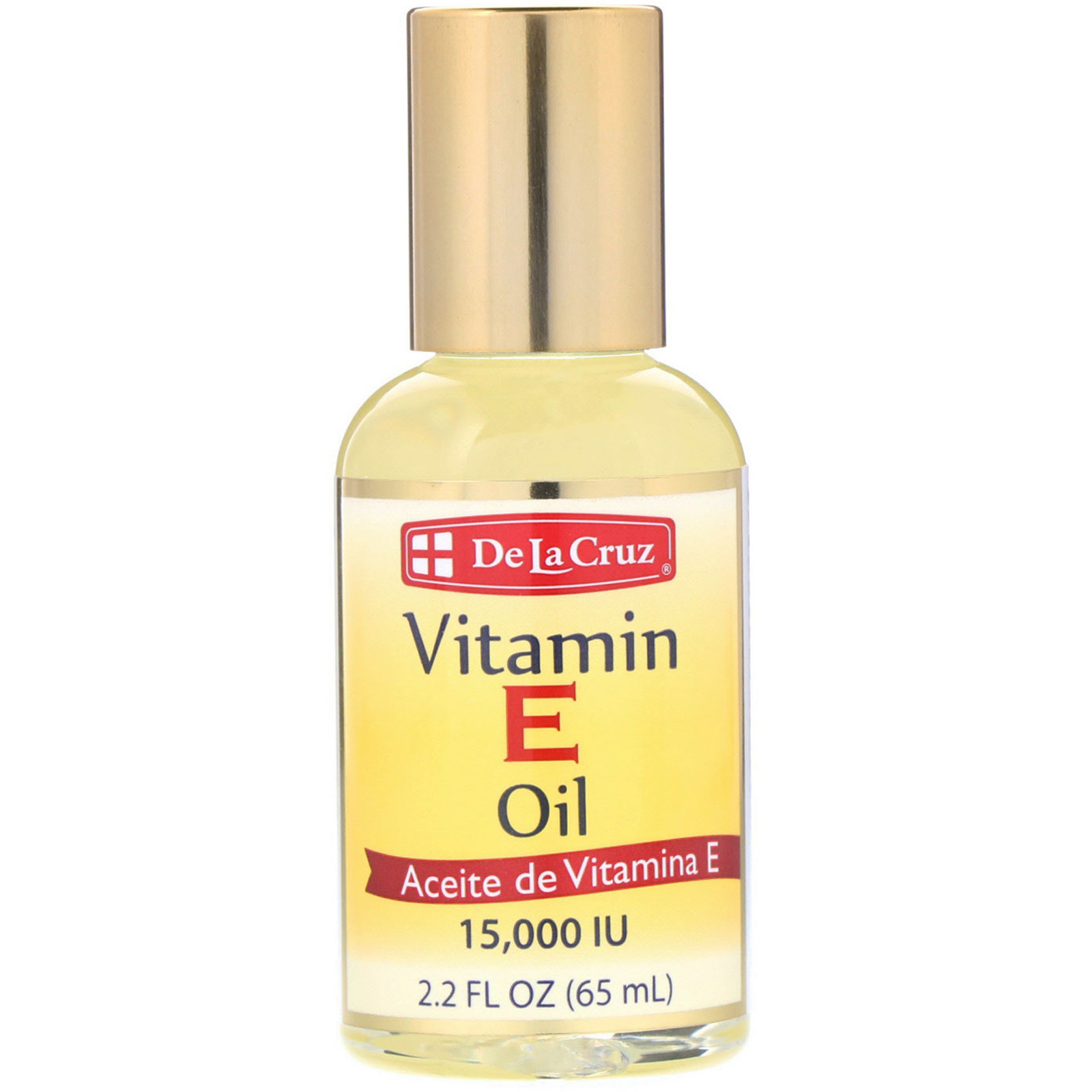 De La Cruz, Óleo de Vitamina E, 15,000 IU, 2.2 fl oz (65 ml)