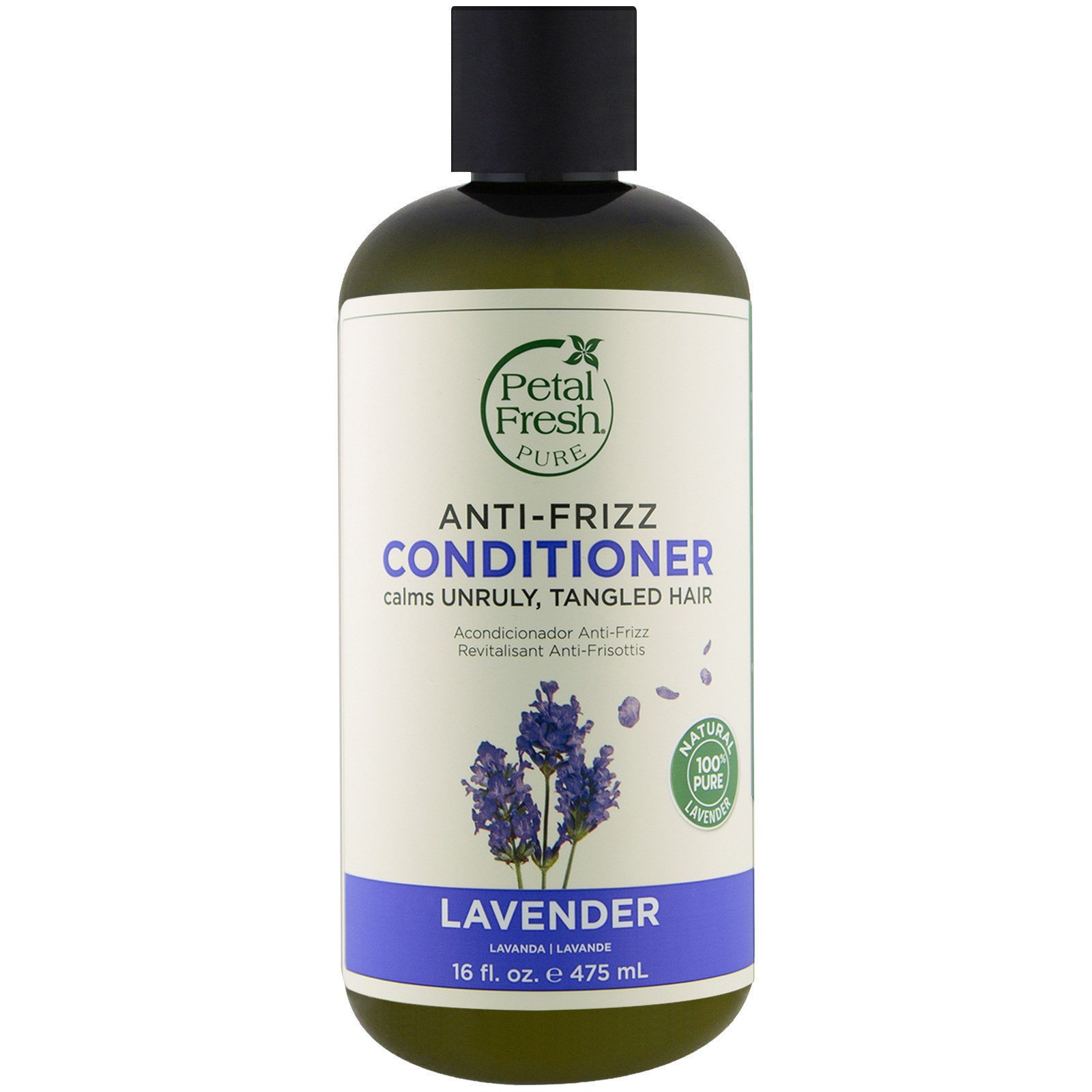 Petal Fresh, Pure, Condicionador anti-frizz, Lavanda, 16 fl oz (475 ml)