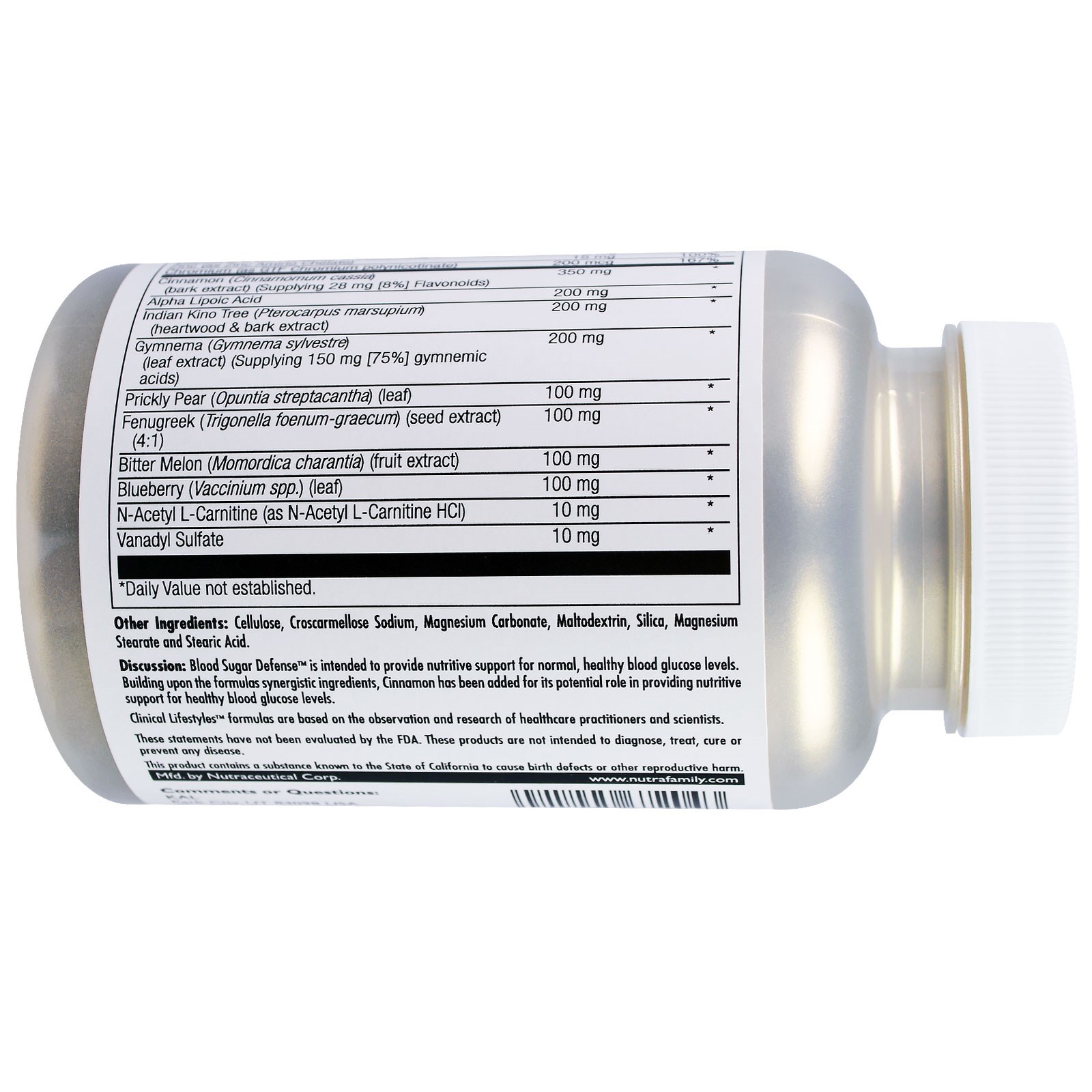 KAL, Controle Do Açúcar No Sangue, 60 cápsulas - Imagem 3