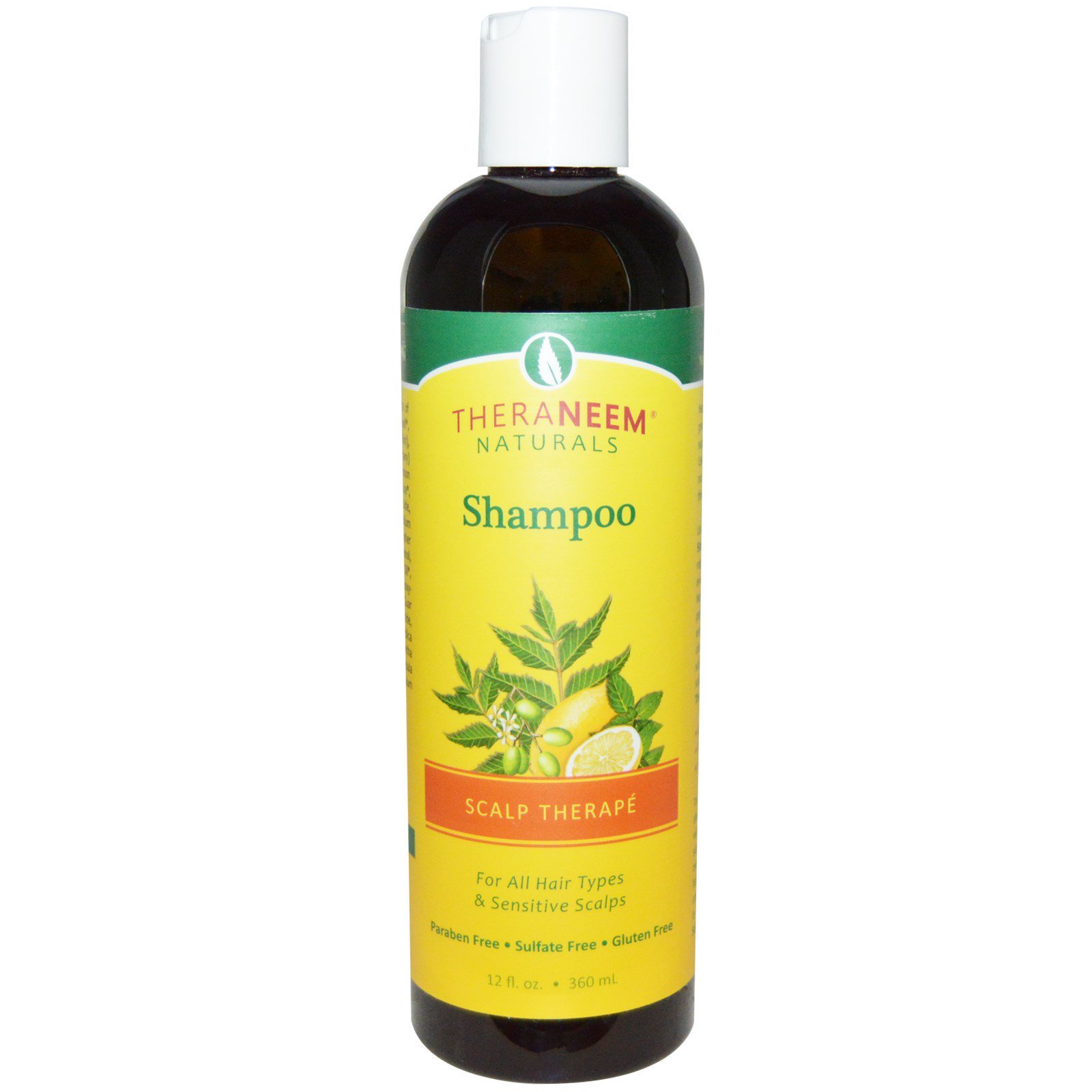Organix South, Theraneem Naturals, Shampoo, Terapia Couro Cabeludo, 360 ml