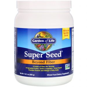 Comprar garden of life, super seed, além da fibra, 600 g (1 lb 5 oz) preço no brasil linhaça suplementos nutricionais suplemento importado loja 309 online promoção -