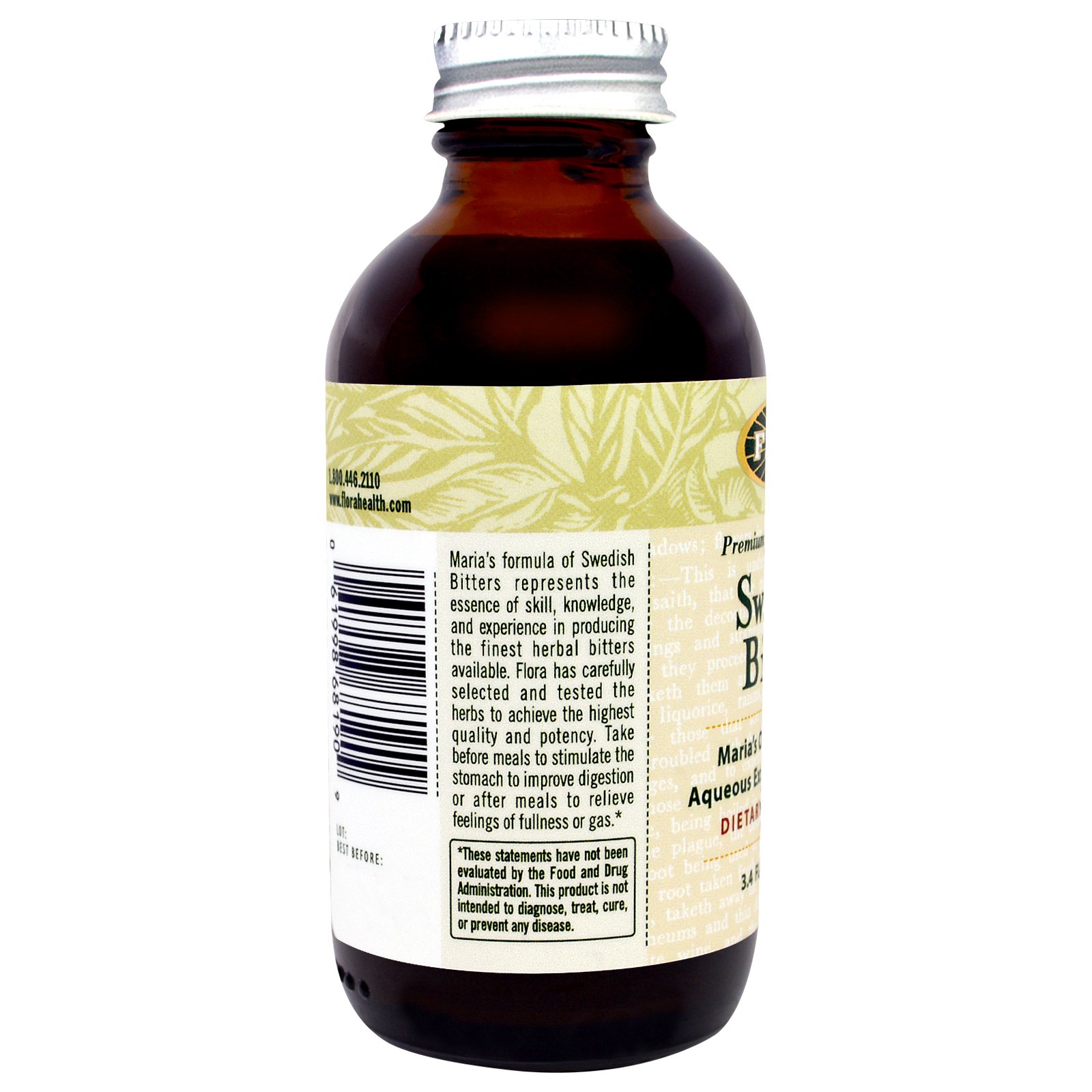 Flora, Swedish Bitters, 3.4 fl oz (100 ml) - Imagem 3