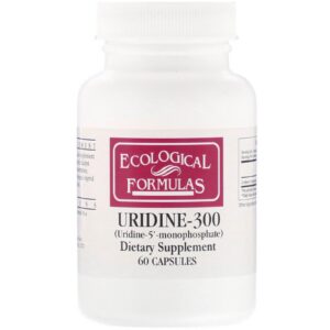 Ecological Formulas, Uridina-300, 60 Cápsulas