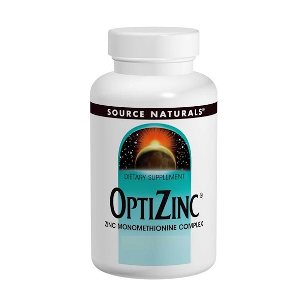 Source Naturals, OptiZinc, 240 Comprimidos