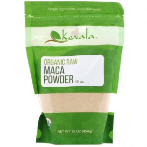 Comprar kevala, organic raw maca powder, 16 oz (454 g) preço no brasil energy herbs & botanicals maca suplementos em oferta suplemento importado loja 197 online promoção -