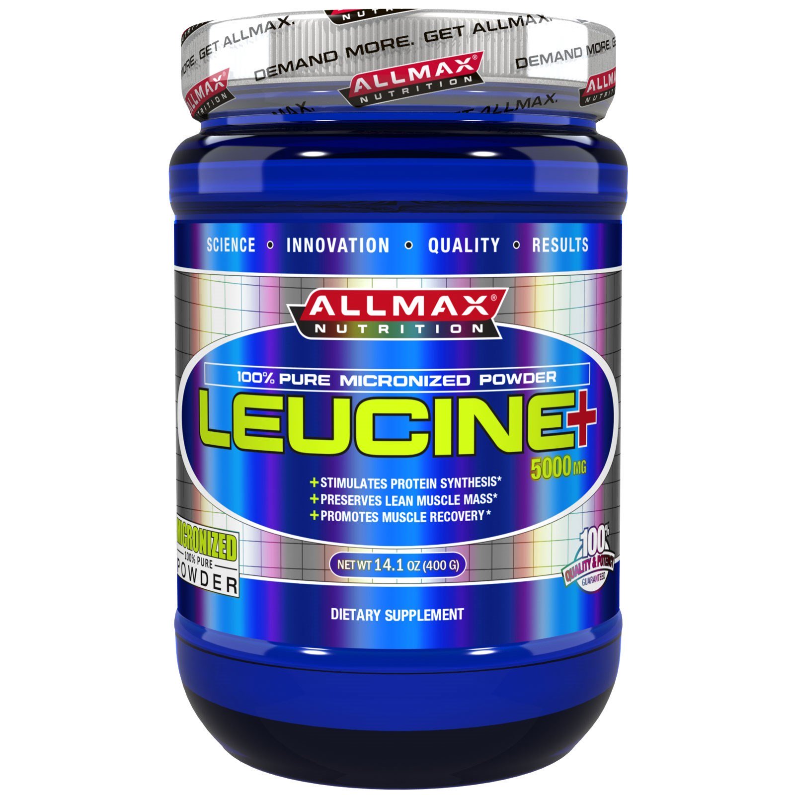 ALLMAX Nutrition, Leucina, 5.000 mg, 400 g (14,1 oz)
