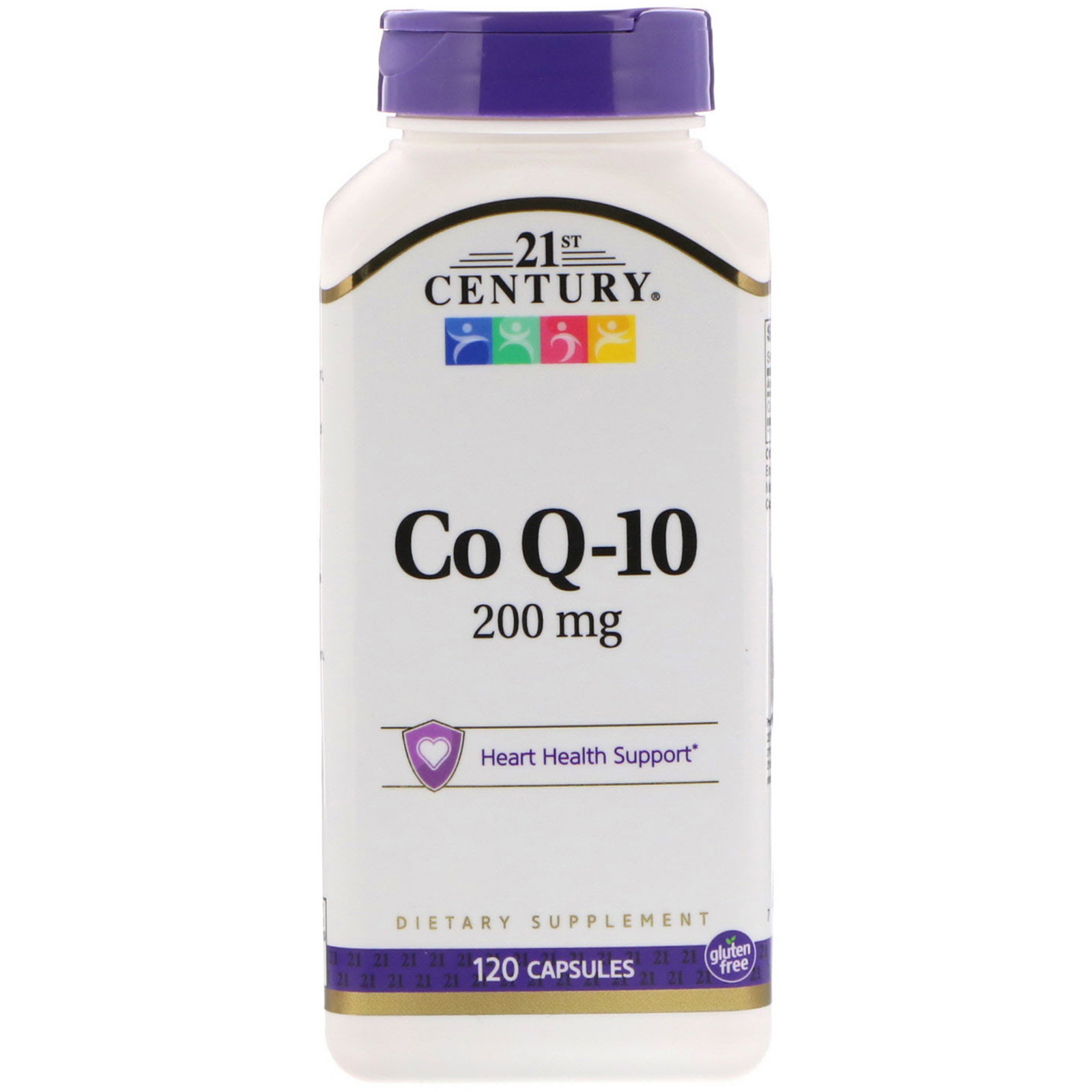 21st Century, CoQ10, 200 mg, 120 Cápsulas
