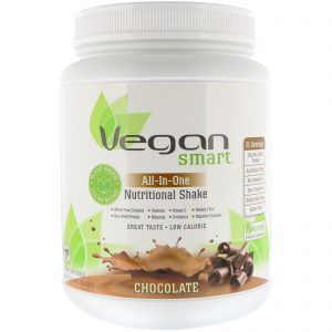 Comprar vegansmart, all-in-one nutritional shake, chocolate, 24. 3 oz (690 g) preço no brasil proteína proteína vegetal suplementos de musculação suplemento importado loja 91 online promoção -
