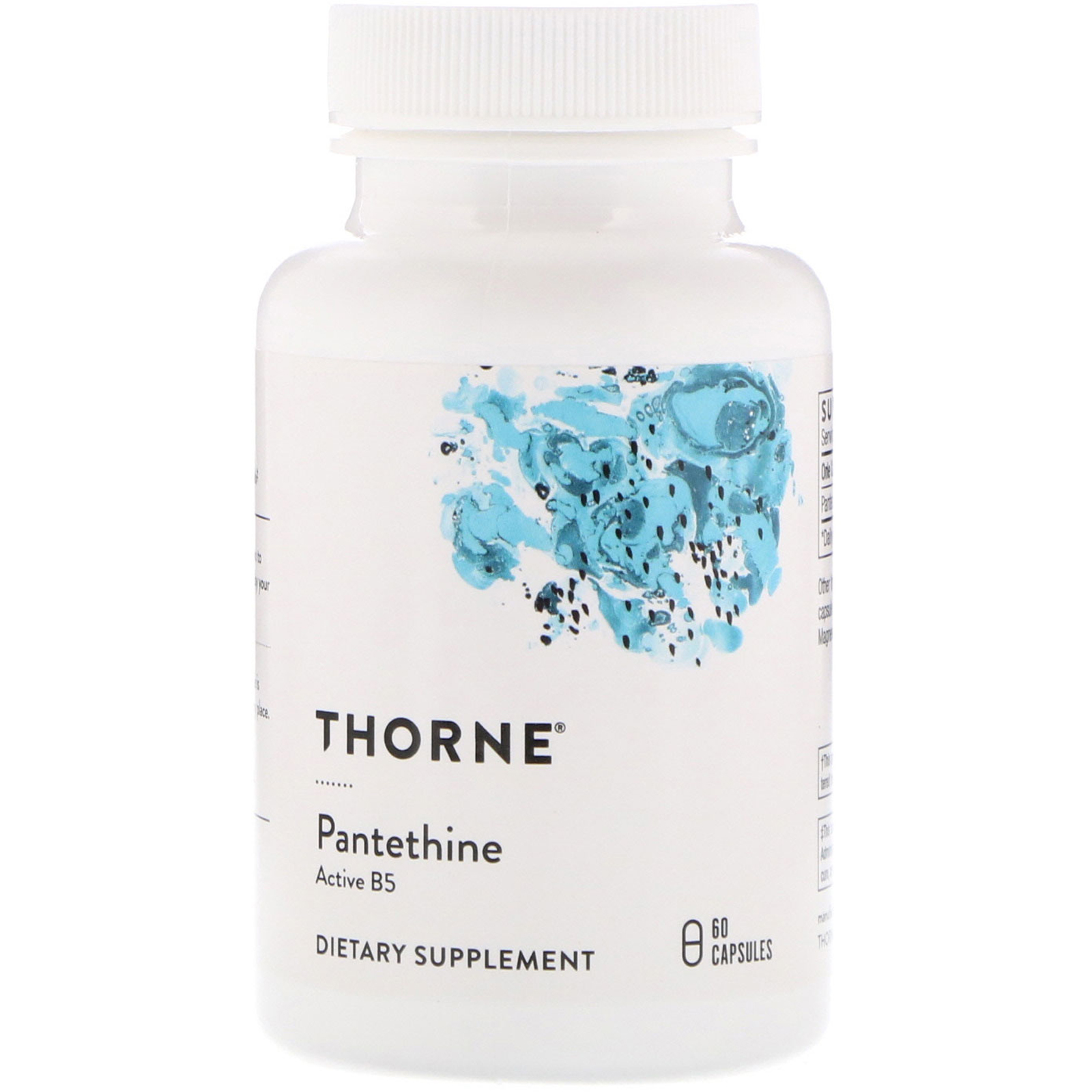 Thorne Research, Pantetina, 60 Cápsulas