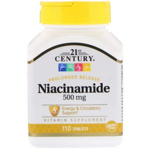 Comprar 21st century, niacinamida, 500 mg, 110 cápsulas preço no brasil vitamina b vitaminas e minerais suplemento importado loja 273 online promoção -