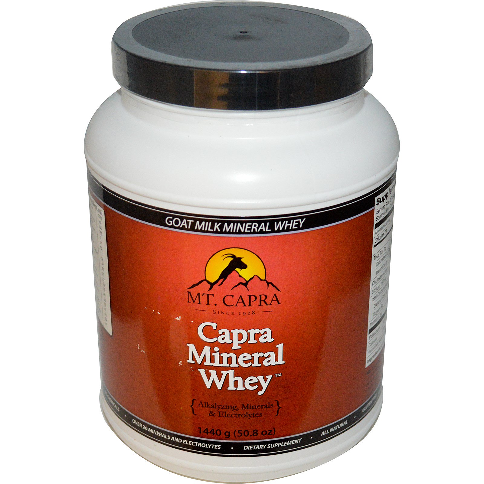 Mt. Capra, Whey Mineral Capra, 50,8 oz (1440 g)