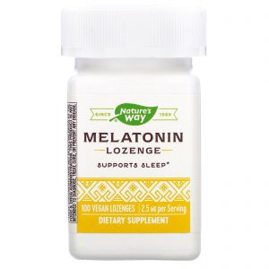 Comprar nature's way, melatonin lozenge, 2. 5 mg, 100 vegan lozenges preço no brasil melatonina sedativos tópicos de saúde suplemento importado loja 81 online promoção -