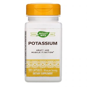Comprar nature's way, potassium, 99 mg, 100 capsules preço no brasil potássio vitaminas e minerais suplemento importado loja 129 online promoção -