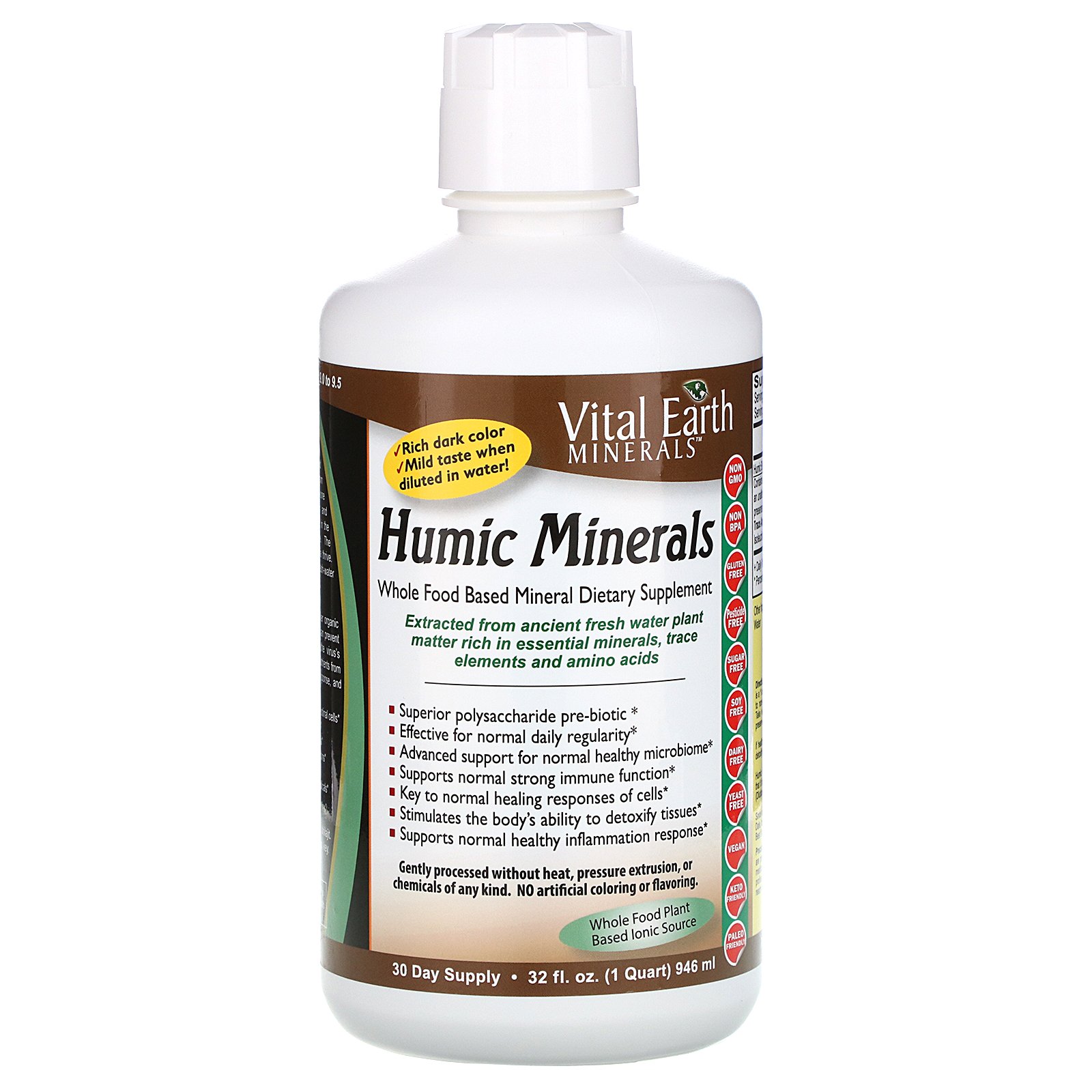 Vital Earth Minerals, Minerais Húmicos, 946 ml (32 fl oz)