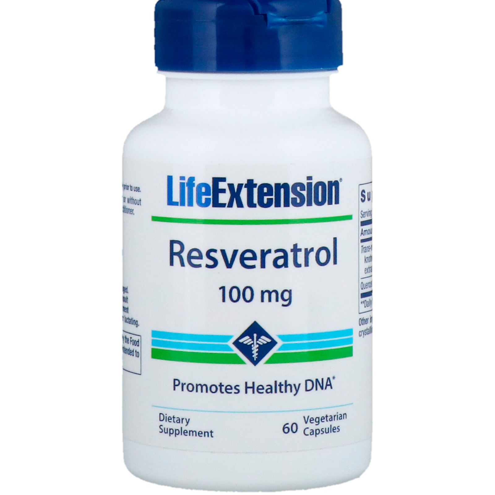 Life Extension, Resveratrol, 100 mg, 60 Vegetarian Capsules