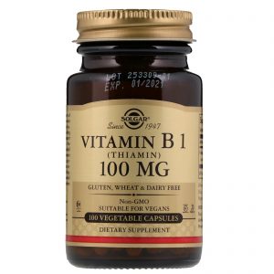 Comprar solgar, vitamina b1, 100 mg, 100 cápsulas vegetais preço no brasil vitamina b vitaminas e minerais suplemento importado loja 289 online promoção -