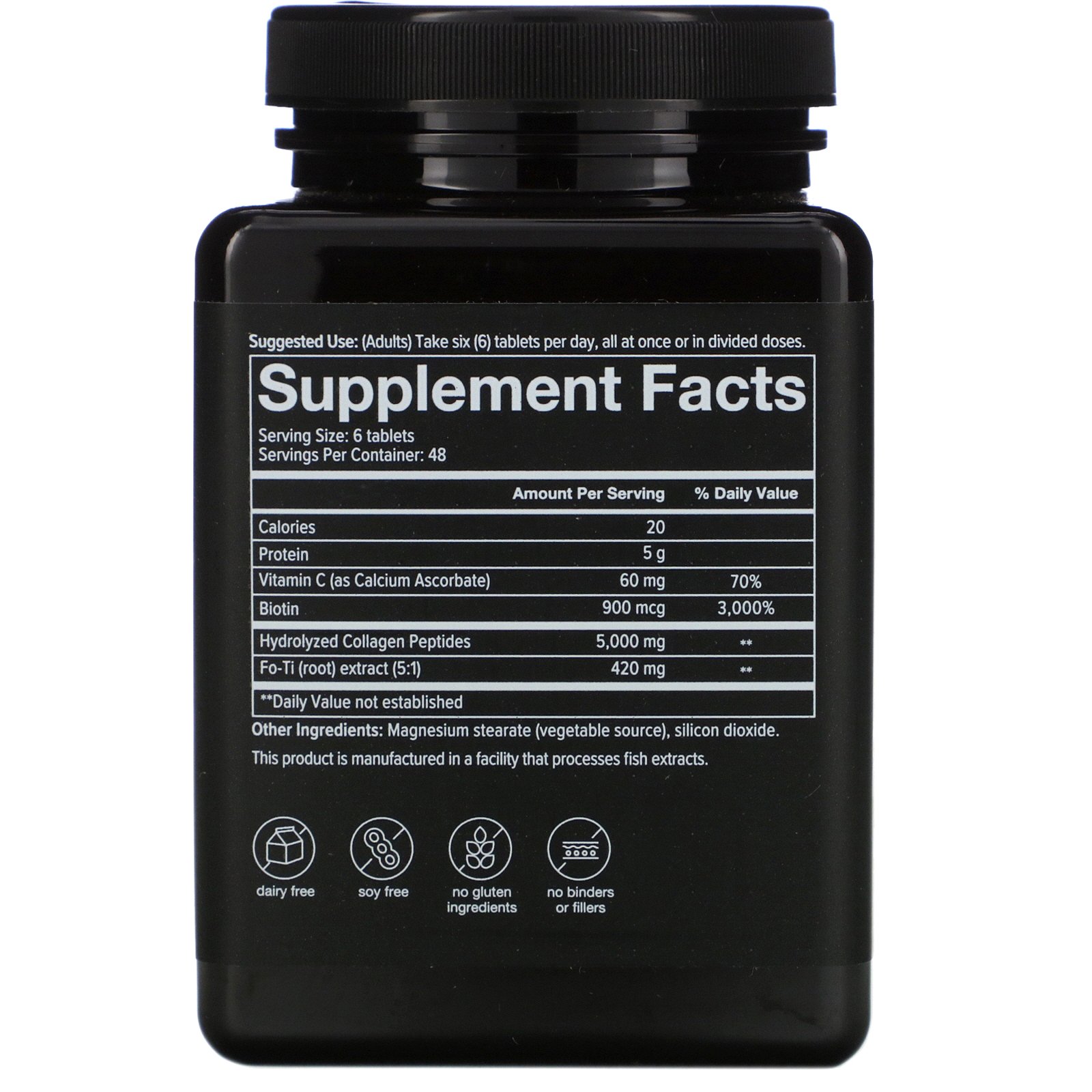 Youtheory, Collagen for Men, 290 Tablets - Imagem 2