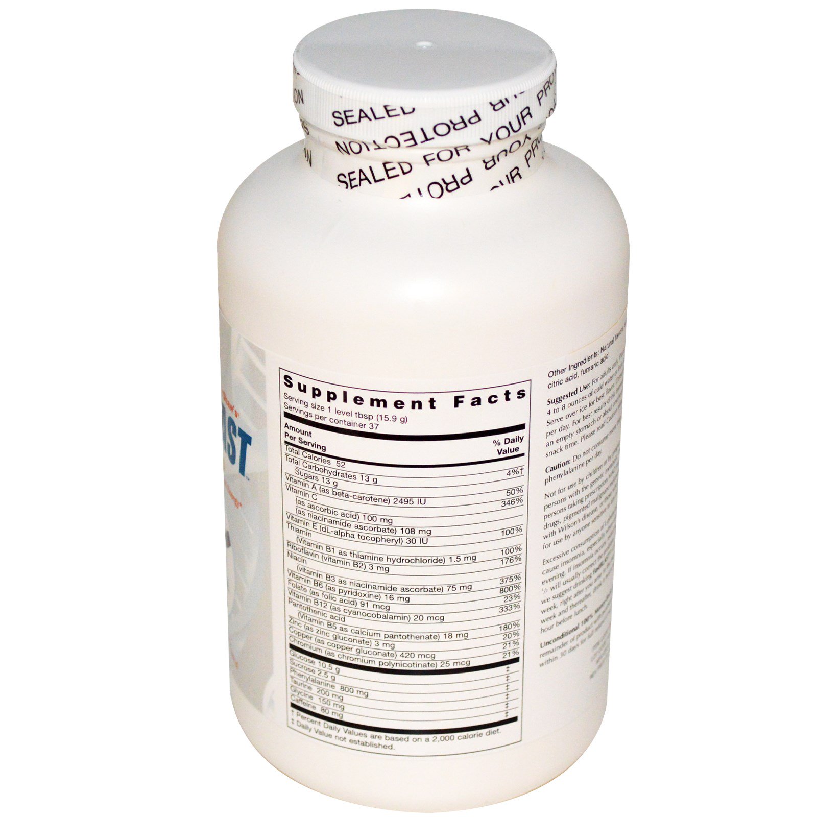 Life Enhancement, Durk Pearson & Sandy Shaw, FastBlast, 1,3 lbs (588 g) - Imagem 2
