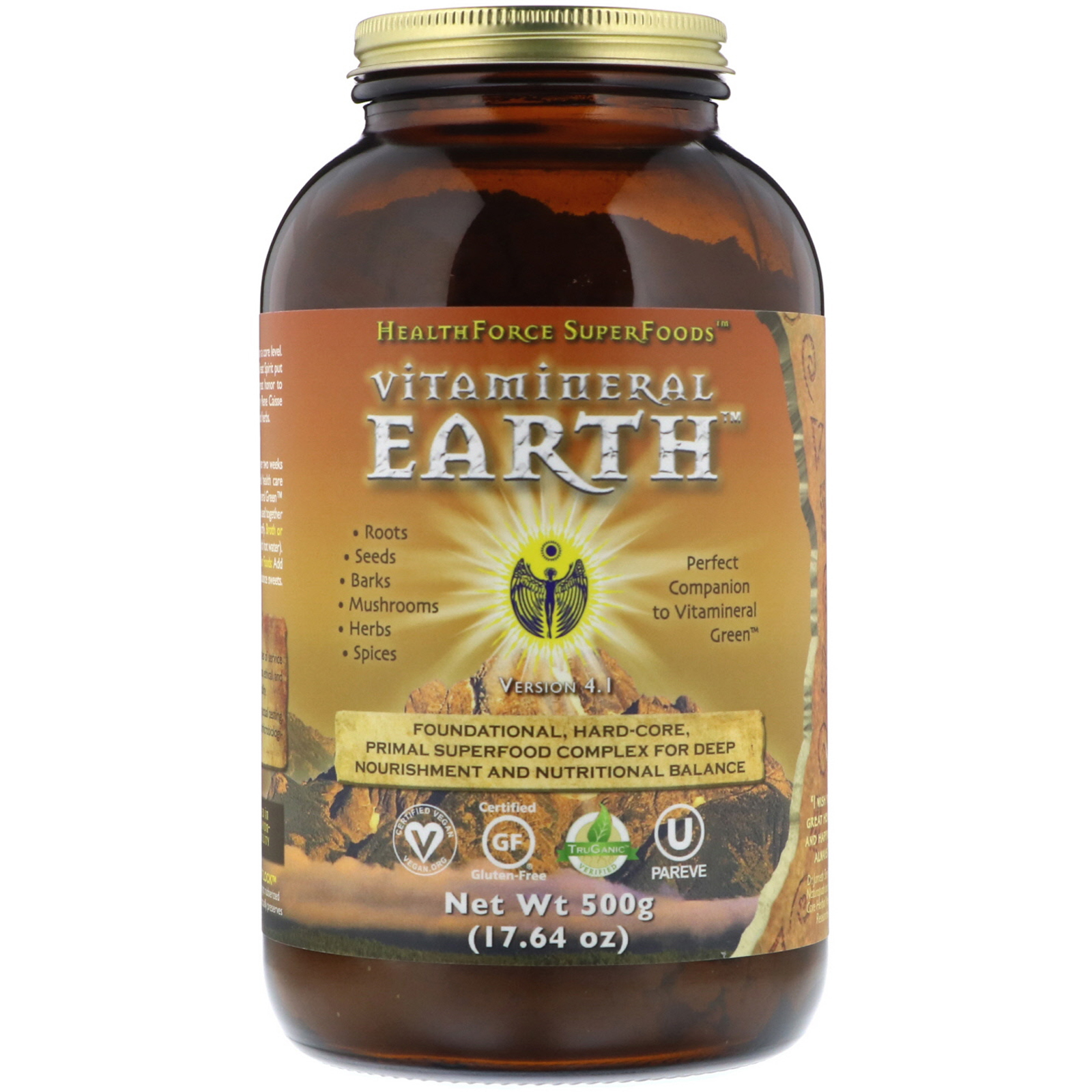 HealthForce Superfoods, Vitamineral Terra V.3.2, 500 g (17.65 oz)