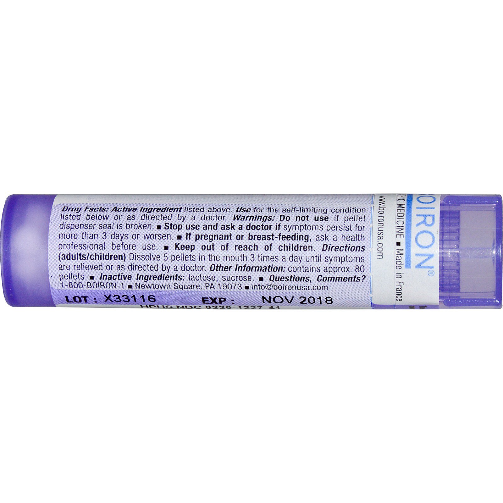 Boiron, Single Remedies, Causticum, 200CK, Aprox. 80 Pellets - Imagem 2